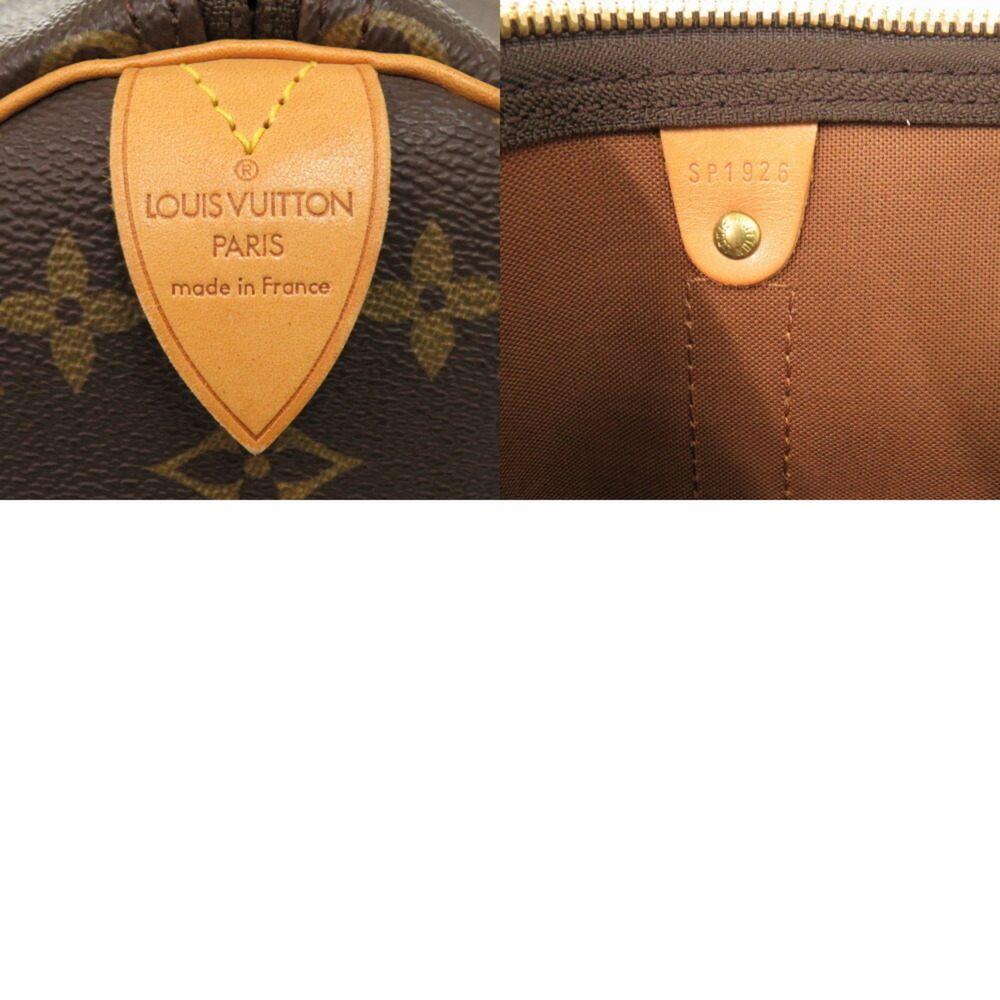 LOUIS VUITTON Authentic Brown Monogram Keepall 45 Boston Bag - Picture 11 of 11